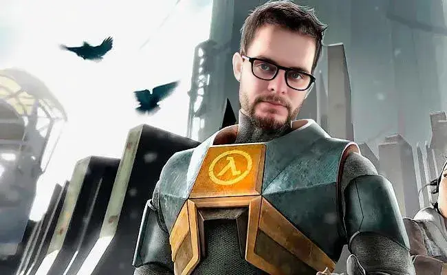 Imagen de Gordon Freemachicado generada con Face Fusion